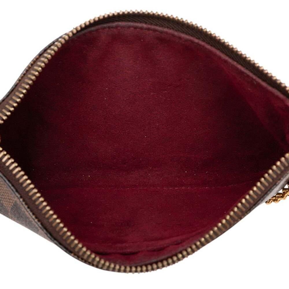 LOUIS VUITTON Brown Damier Pochette Shoulder Bag - Picture 4 of 5